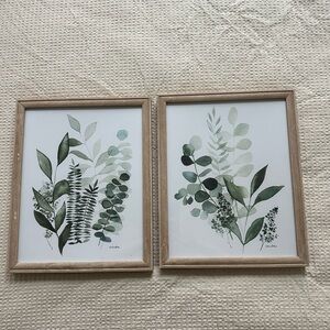 Botanical Wall Art Prints (Set of 2)